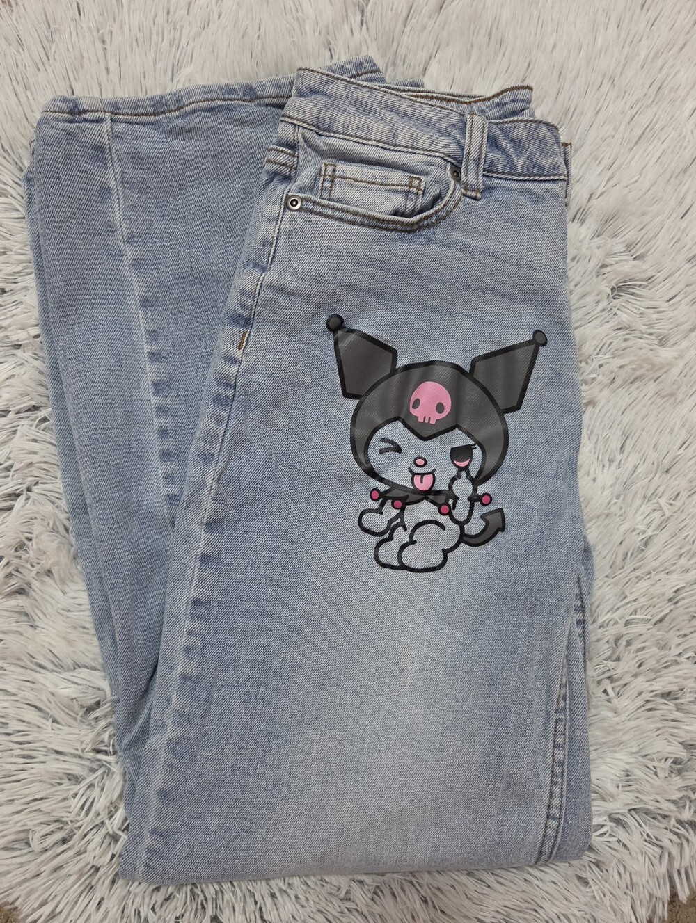 Kuromi Straight Leg Jeans